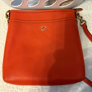 Coach Bright Orange Crossbody Bag